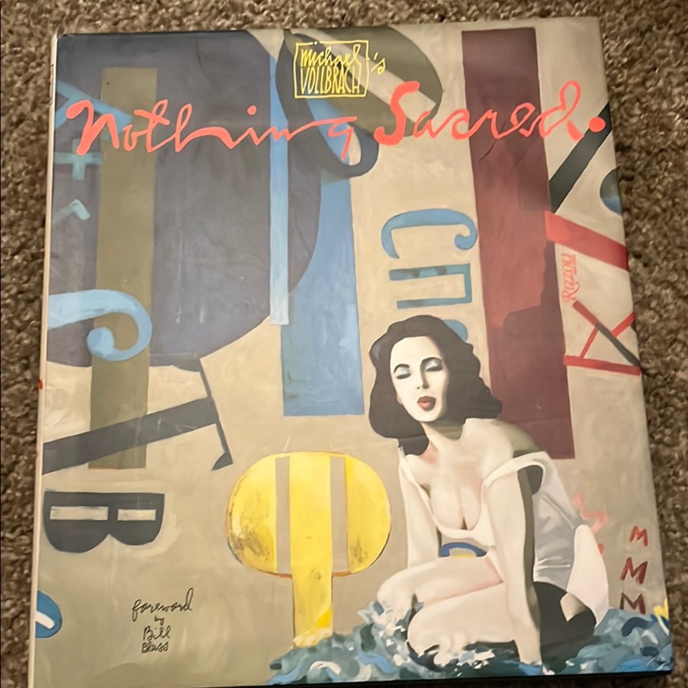 Nothing Sacred Art Print Hardcover Book First Edition